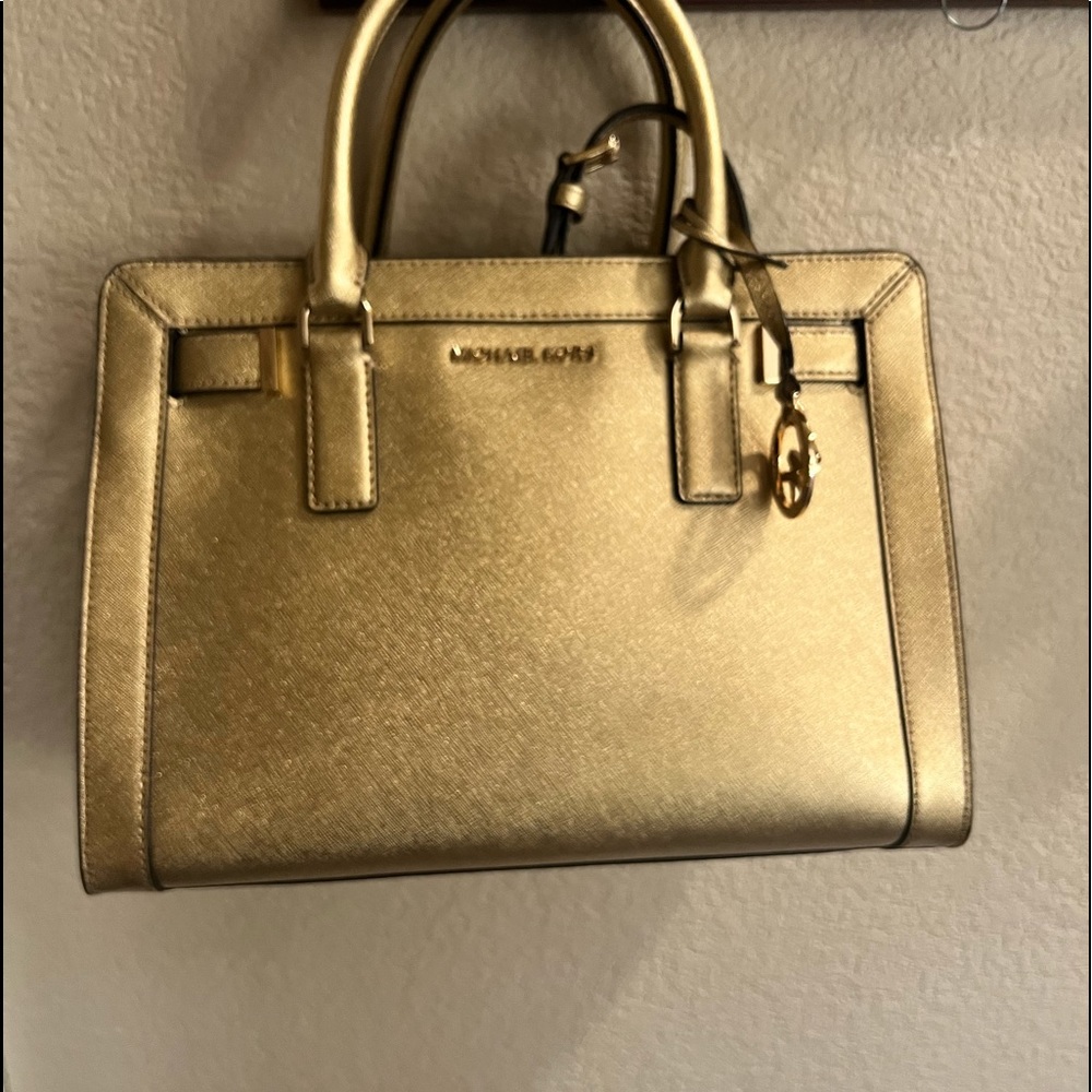 Gold, Michael Kors handbag